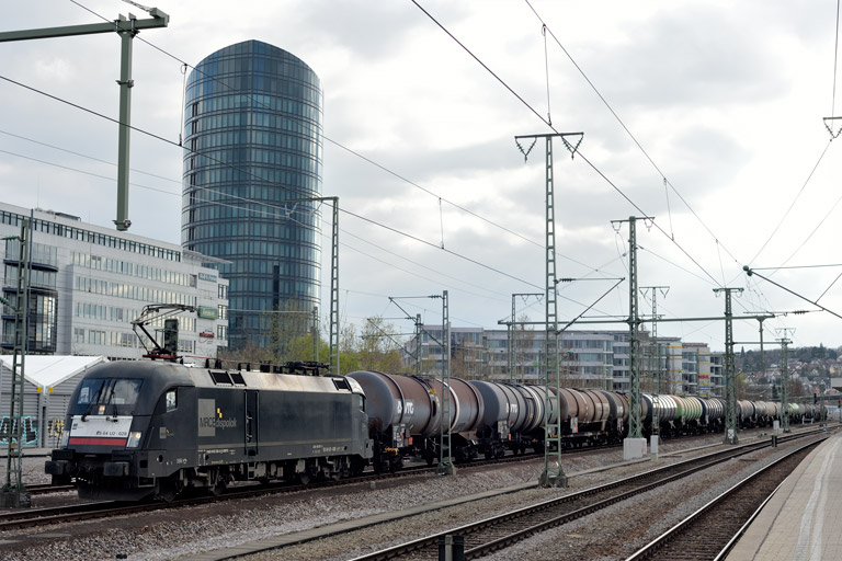 ES 64 U2-028 bei km 15,6 (April 2020)