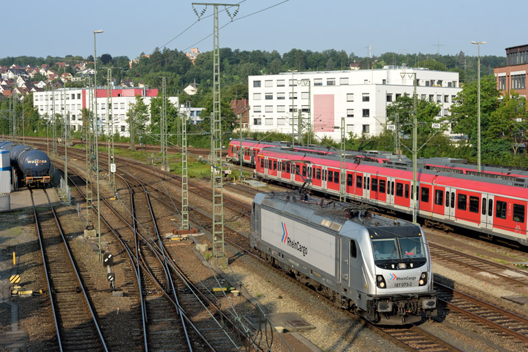 187 073 bei km 16,0 (Juli 2021)