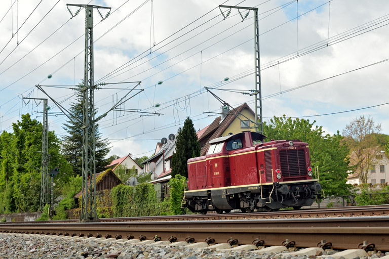 211 041 bei km 16,6 (Mai 2021)