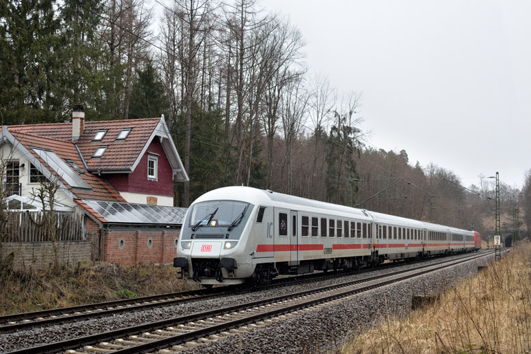 IC 2923 bei km 18,2 (M&auml;rz 2021)