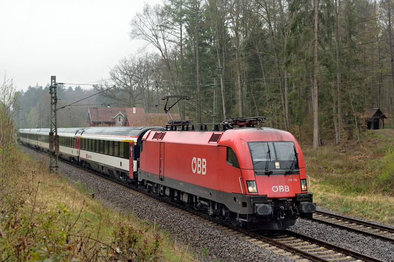 ÖBB 1116 138 bei Stuttgart-Rohr
