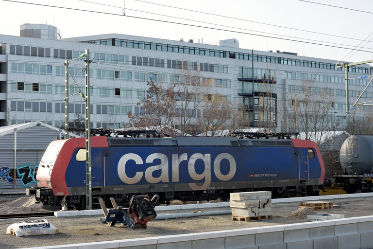 482 031 bei km 15,6 (Februar 2021)