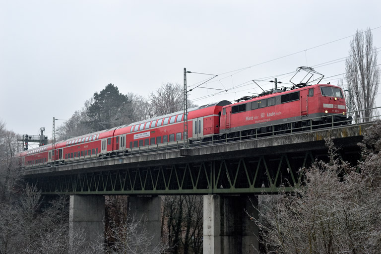 111 067 bei km 14,6 (Dezember 2022)
