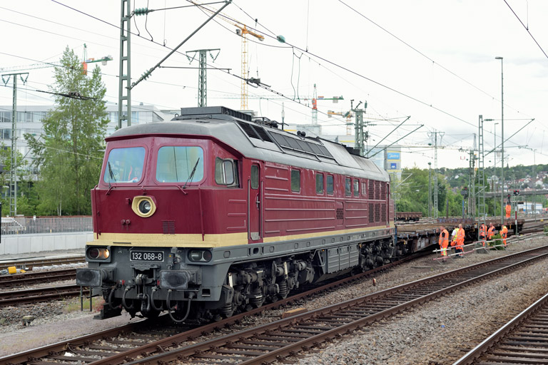 232 068 bei km 15,6 (Mai 2022)