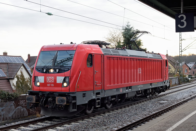 187 119 bei km 16,8 (Januar 2022)