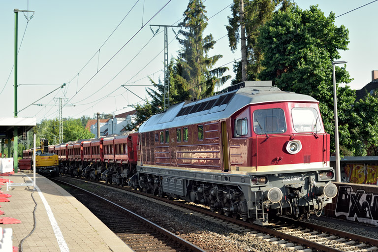 232 088 bei km 16,8 (Juni 2022)