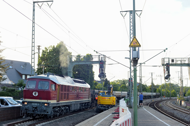 232 088 bei km 16,6 (Juni 2022)