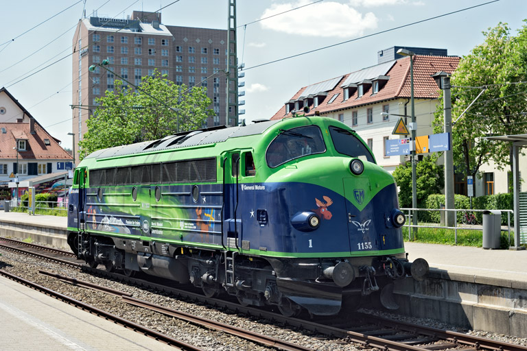 Altmark Rail V 170 1155 bei km 15,6 (Mai 2022)