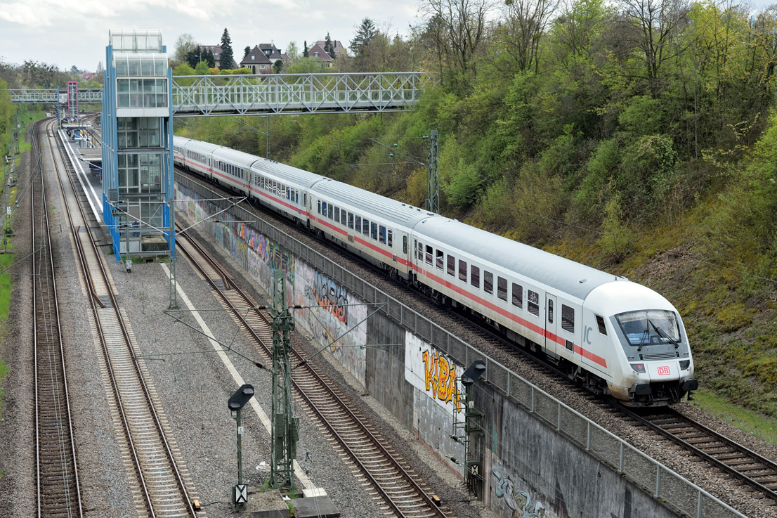 IC 2927 bei km 14,0 (April 2023)