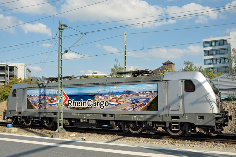 187 077 bei km 15,6 (August 2023)