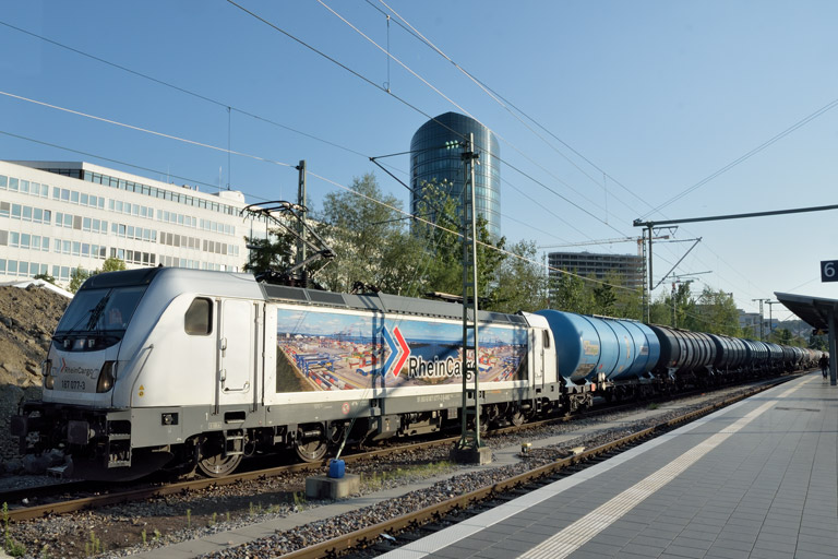 187 077 bei km 15,6 (August 2023)