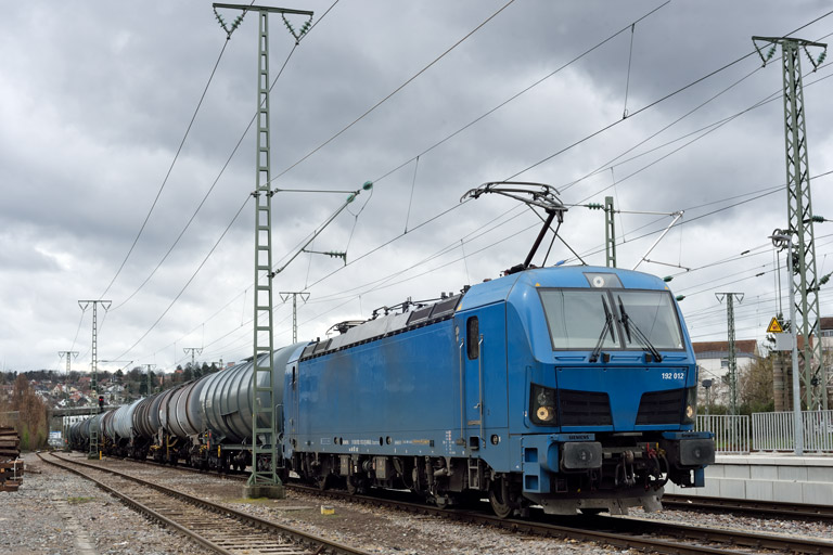 192 012 bei km 15,6 (M&auml;rz 2023)