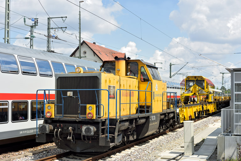 214 008 bei km 15,6 (Juni 2023)