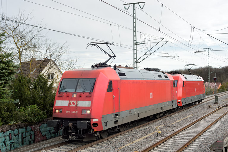 101 100 und 101 030 bei km 16,8 (M&auml;rz 2024)