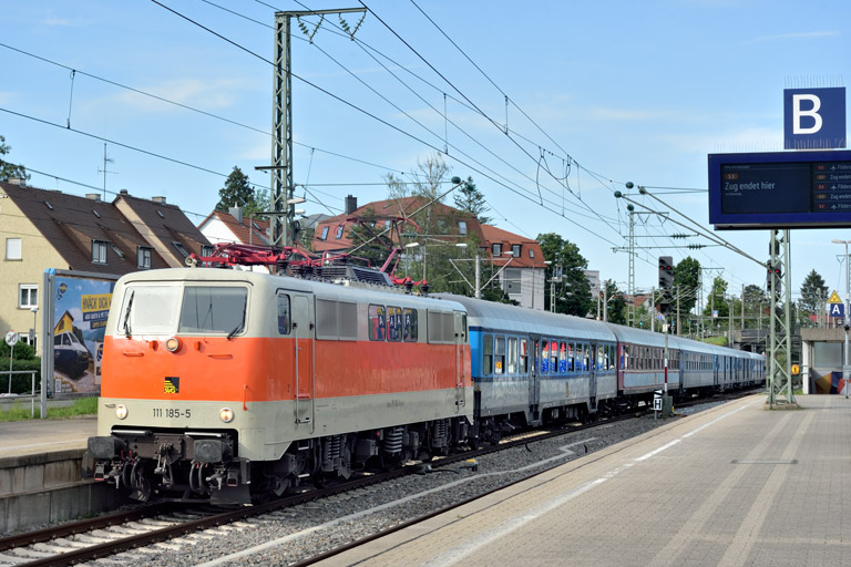 111 185 bei km 15,6 (Juni 2024)
