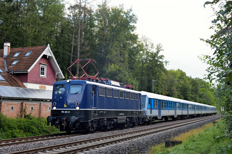 115 261 mit SVG 29392 bei km 18,2 (September 2024)