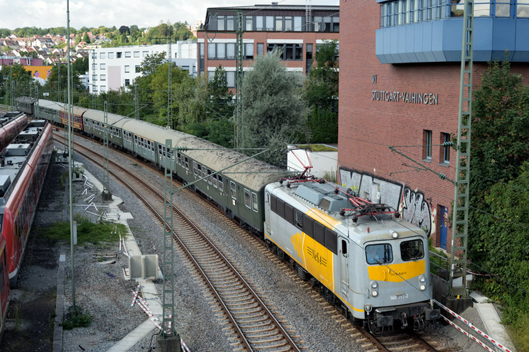 140 797 mit DLr 90209 bei km 16,0 (August 2024)