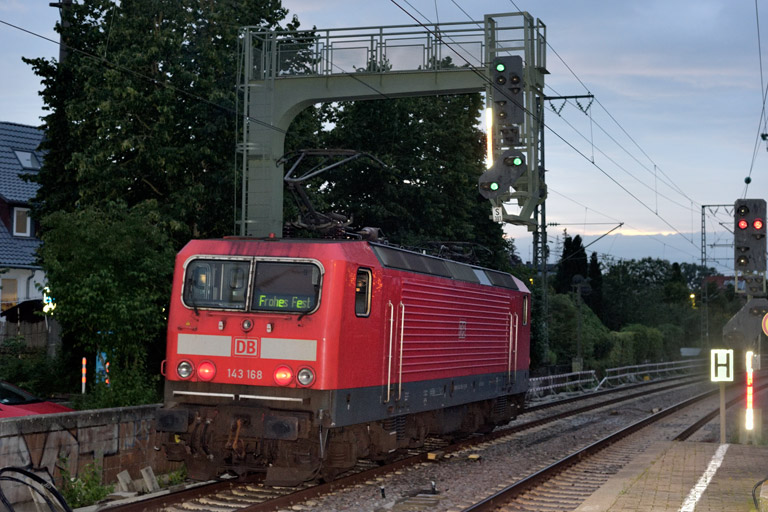 143 168 bei km 16,6 (Juni 2024)