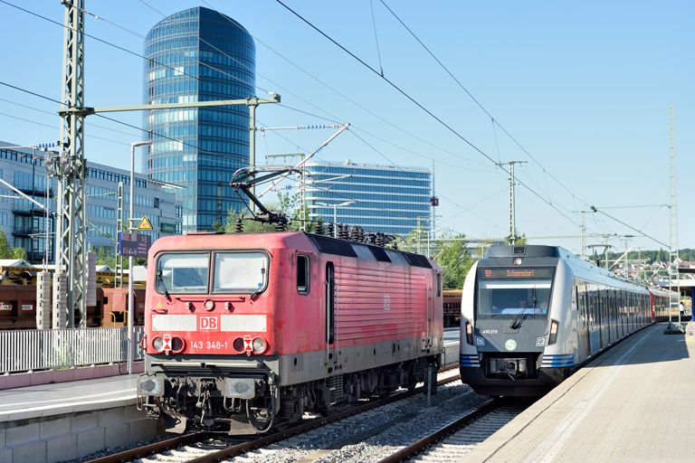 143 348 bei km 15,6 (Juli 2024)