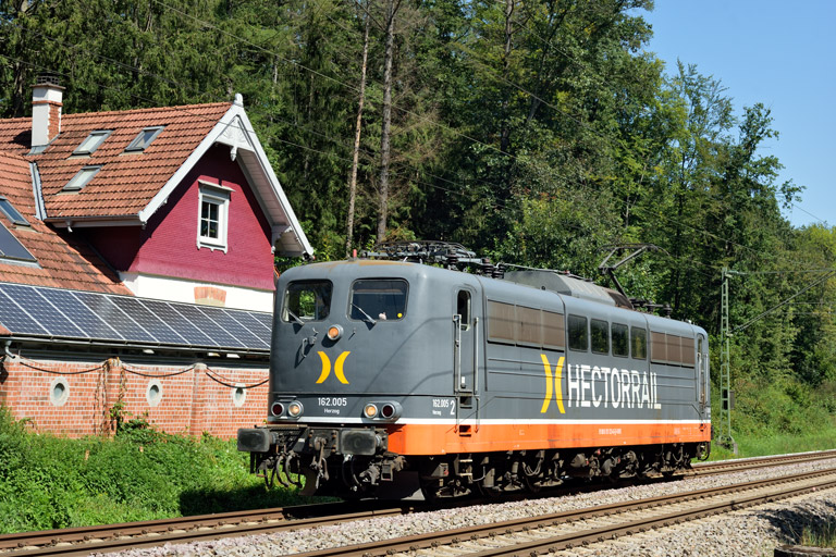 151 133 als T 63776 bei km 18,2 (August 2024)
