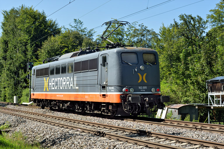 151 133 als T 63776 bei km 18,4 (August 2024)