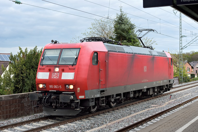 185 063 bei km 16,8 (April 2024)
