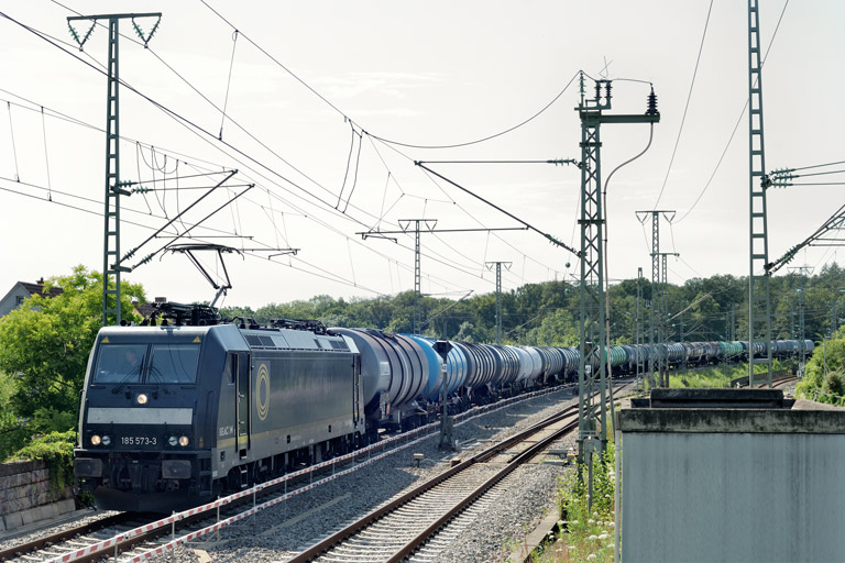 185 573 bei km 16,8 (Juli 2024)