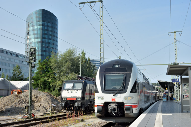 189 287 und 4010 104 bei km 15,6 (August 2024)