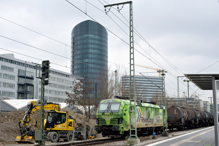 192 034 bei km 15,6 (Februar 2024)