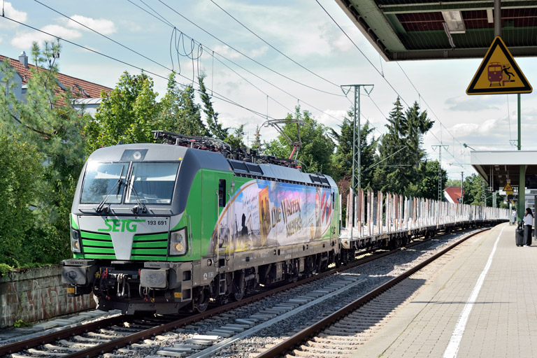 193 691 bei km 16,8 (August 2024)