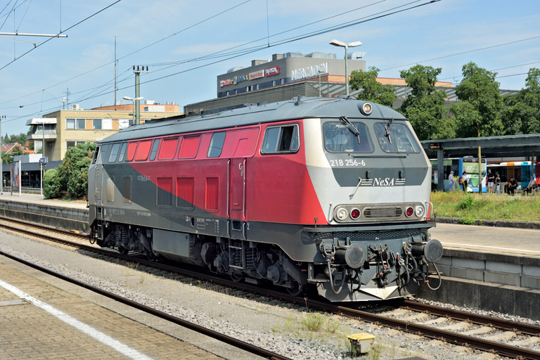 218 256 bei km 25,8 (August 2024)