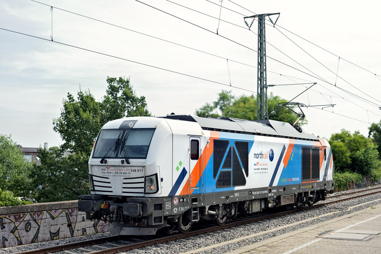248 011 bei km 16,8 (August 2024)