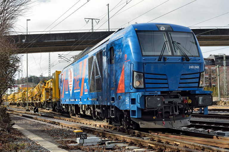 248 048 bei km 15,8 (Februar 2024)