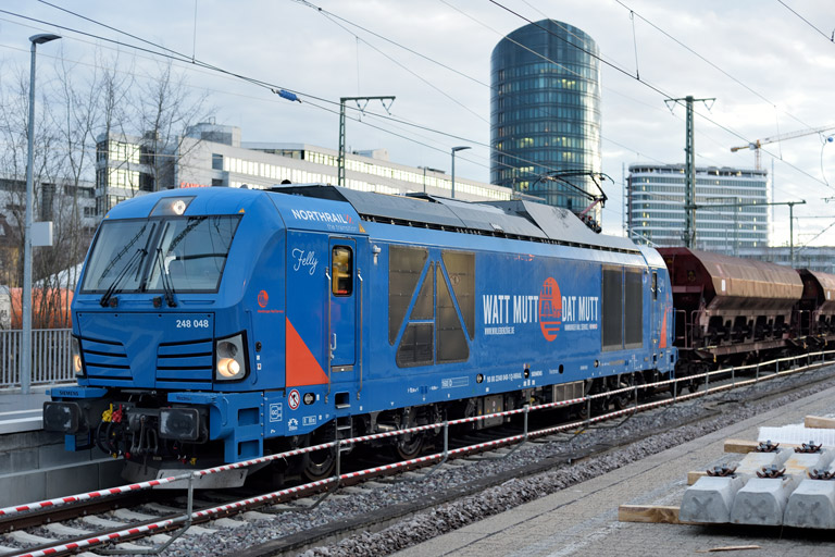 248 048 bei km 15,6 (Januar 2024)