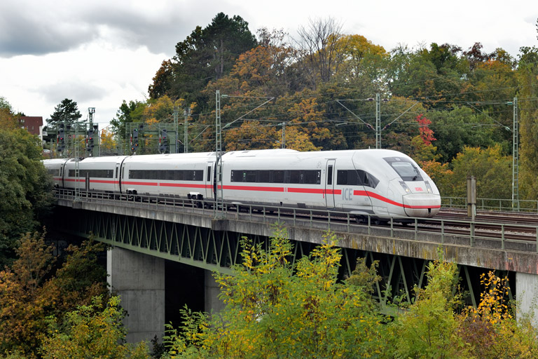 412 226 (Tz 9226) als IC 2924 bei km 14,6 (Oktober 2024)