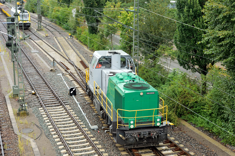 580 009 bei km 15,8 (August 2024)