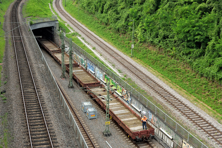 580 009 bei km 13,8 (August 2024)