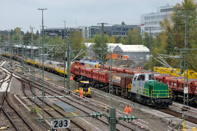 580 010 bei km 15,8 (Oktober 2024)