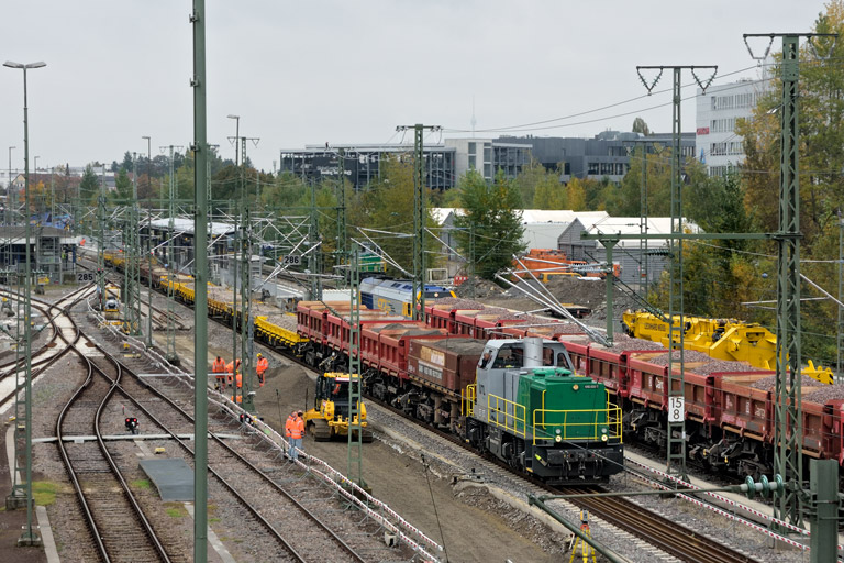 580 010 bei km 15,8 (Oktober 2024)