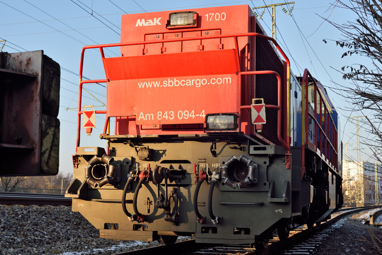 Am 843 094 bei km 16,4 (Januar 2024)