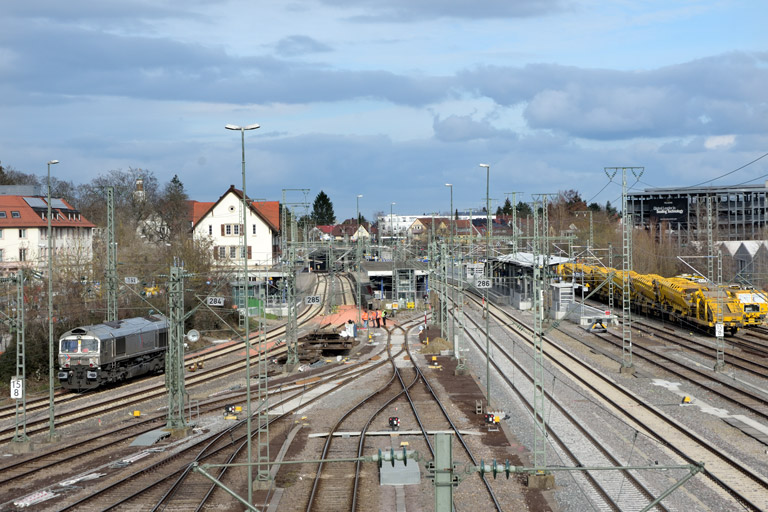 HGK DE 670 bei km 15,8 (Februar 2024)