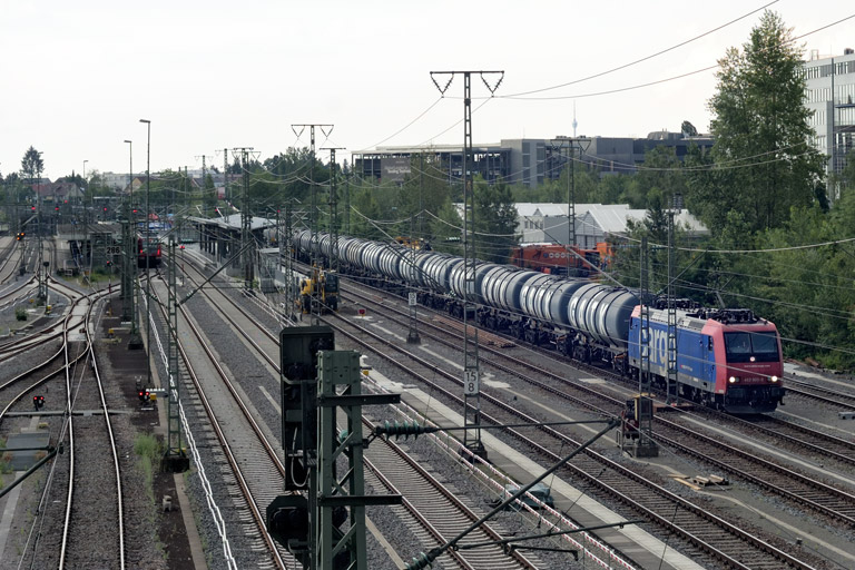 482 005 bei km 15,8 (Juni 2024)