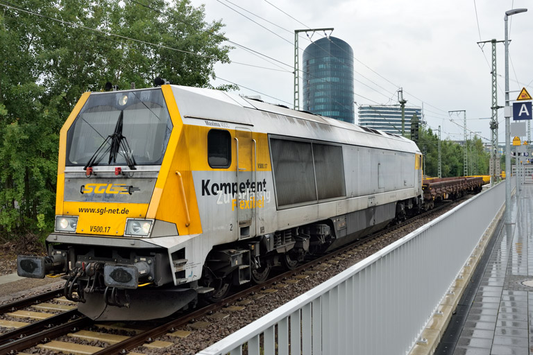 SGL V500.17 bei km 15,4 (Juli 2024)