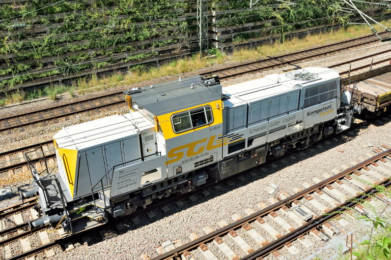 SGL V170.19 (261 308) bei km 15,2 (Juli 2024)