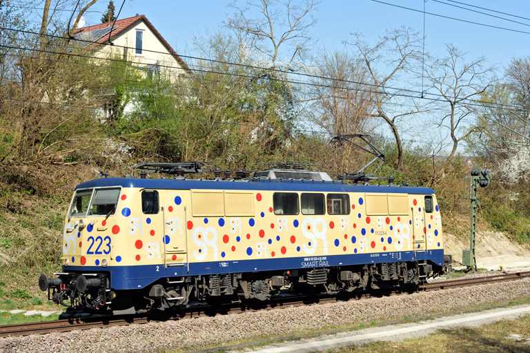 111 223 bei km 17,2 (April 2025)