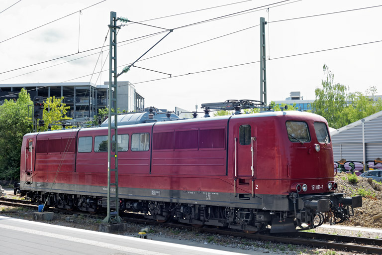 151 081 bei km 15,6 (Juni 2025)