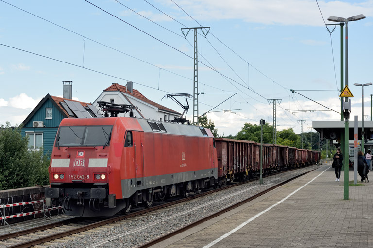 152 042 bei km 16,8 (August 2025)