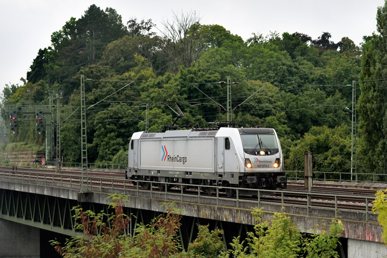 187 073 bei km 14,6 (September 2025)