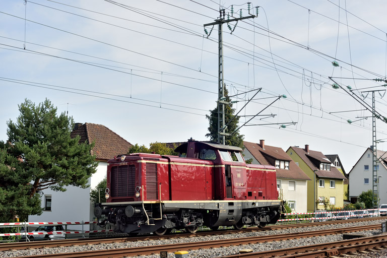 211 041 bei km 16,6 (September 2025)