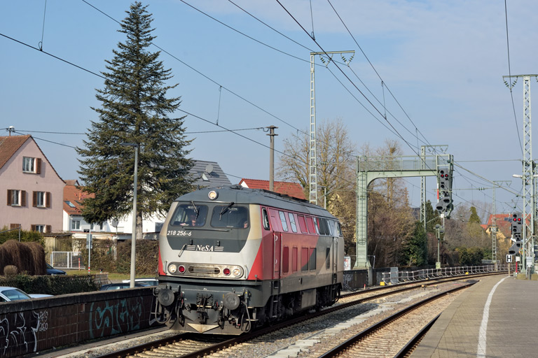 218 256 bei km 16,8 (Februar 2025)